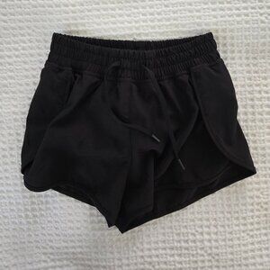 🖤 90 Degrees Girls Black Running Shorts | Size XS (6) | Excellent Condiiton